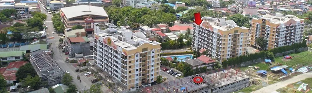 アパート ダバオ　シティ3Br Fully Furnished With Balconyアパートメント